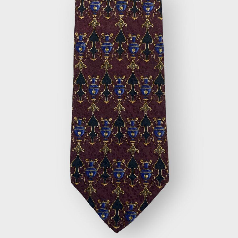 Robert Talbott Best in Class Tie | Urns | Silk | Hand Sewn | Made in USA